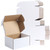Lyeasw 6x4x3 Inch Shipping Boxes 20 Pack Corrugated Cardboard Box Mailer for Small Business Mailing Packing, White