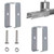 SKTREX Channel Trolley Track Hanger Bracket for UNISTRUT Strut Channel, 1-5/8 Intermediate Support Hange Bracket for All 1-5/8" Channel Trolley Track,2 Set