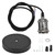 1.5m Plug in Pendant Light Cord Kit, E26, E27 Vintage Lamp Socket Kit for Home DIY Light Fixtures Black