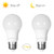 Dusk to Dawn Light Bulbs,Automatic On/Off E26/E27 Sensor Smart LED Lighting Bulbs Lamp for Indoor/Outdoor Yard Porch Patio Garden -2 Pack (5W Warm White 3000K)