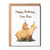 OystersPearl Happy Birthday - Mom Bear Greeting Card - Happy Birthday Mom Bear - Mom Bear For Card - Greeting Card - Bear Card