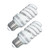 13 Watt CFL Light Bulbs (60 Watt) Soft White 2700K 1040LM Spiral Bulb Medium Base Compact Fluorescent Bulb (2 Pack)