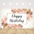 Ticuenicoa 5x3ft Pink Pampas Grass Happy Birthday Backdrop Flowers Girls Women Birthday Photography Background Sweet 16th 21st 30th 40th Banner Cake Table Supplies Party Decoration Photo Booth Props