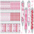 72 Pcs Breast Cancer Awareness Pen Ribbon Ballpoint Pen Breast Cancer Presents for Women Retractable Gel Roller Ball Pen 0.5 mm Black Ink Pen Breast Cancer Accessories for Public Event Charity 4 Style 72 Pcs Breast Cancer Awareness Pen Ribbon Ballpoint Pen Breast Cancer Presents for Women Retractable Gel Roller Ball Pen 0.5 mm Black Ink Pen Breast Cancer Accessories for Public Event Charity 4 Style