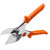 Beeiee Multi Angle Miter Shear Cutter,Multifunctional Trunking Shears,Adjustable at 45 To 135 Degree for Cutting Soft Wood, Plastic, PVC