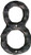 NACH JS-RUSTICNUMBER House Address Number - #8, Rustic, Cast Iron, 6"