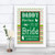 Red & Green Winter Christmas Here Comes Your Bride Daddy Personalized Wedding Sign