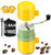 Manual Coffee Grinder, Manual Coffee Bean Grinder with Conical Ceramic Burr, Foldable Hand, Adjustable Coarseness, Portable Burr Hand Coffee Grinder for Outdoor Camping Traveling