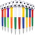 Harloon 30 Pcs Large Soccer Shape Ballpoint Pens Football Retractable Pen Black Ink Soccer Shape Fun Football Pens Soccer Party Favors for Students Sports Fans Writing Supplies, Mixed Colors