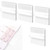Transparent Sticky Notes,Clear Sticky Notes,Sticky Notes,Clear Note Pads for Reading,Studying,Home,Office,School,200PCS