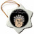 3dRose Funny Genealogy Grey Hair You get from Your Kids Cartoon - Ornaments (orn-328993-1)
