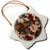 3dRose RinaPiro Pattern - Camo Design. Beige, Burgundy, Grey. - Ornaments (orn-337642-1)