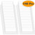 Selizo 180 Sets 2" Hanging File Folder Tabs and Inserts for Quick Identification of Hanging Files
