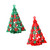 BESTOYARD 2pcs Christmas Tree Light House Decorations for Home Christmas Ornament Home Decorations Mini Desk Christmas Tree Christmas Tree Figurine Miniature Pine Tree Christmas Tree Model