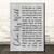Colour My World Rustic Script Grey Song Lyric Wall Art Poster Gift Present Print