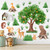 Giant Watercolor Pine Tree Animal Wall Stickers Forest Animal Wall Decal Peel and Stick Nursery Decor Woodland Wall Stickers for Baby Room Jungle Wall Decals for Kids Boys Girls Bedroom Playroom Decor Giant Watercolor Pine Tree Animal Wall Stickers Forest Animal Wall Decal Peel and Stick Nursery Decor Woodland Wall Stickers for Baby Room Jungle Wall Decals for Kids Boys Girls Bedroom Playroom Decor