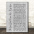 If You Don't Know Me by Now Rustic Script Grey Song Lyric Quote Wall Art Poster Gift Present Print