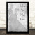 in Case You Didn't Know Man Lady Dancing Grey Song Lyric Quote Wall Art Poster Gift Present Print