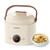 Stariver Small Rice Cooker, 2 Cups Uncooked Mini Portable Rice Cooker with Handle, Non-Stick Ramen Cooker, PFOA-Free, Rice Maker with Keep Warm & Delay Start Function, Electric Pot