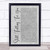Still Falling for You Rustic Script Grey Song Lyric Grey Rustic Script Poster Art Print