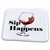 3dRose EvaDane - Funny Quotes - Sip Happens. - Bathroom Bath Rug Mats (rug-193342-1)