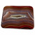 3dRose Close up, Banded Agate, Quartzsite, Rust Color - Bathroom Bath Rug Mats (rug-229619-1)