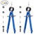 2 Pack Professional Compass, JARLINK Math & Geometry Compass with Lock, Metal and Durable Compass for Solid and Plane Precision Tool, Fit for Drafting, Drawing, Measuring (Blue)
