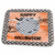 3dRose Image of Halloween Bats Flying, Checked Moon, Tree... - Bathroom Bath Rug Mats (rug-372590-1)