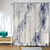 ChloropLastid Grey Marble Shower Curtain 72x72 Inches Abstract Modern Luxury Shower Curtain for Bathroom Grey Blue Gradient Texture Crack Art Waterproof Fabric Decor Curtain Set Include Hooks