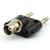 DGZZI 2-Pack BNC Female to Dual Banana Male Plug Jack Binding Posts RF Coaxial Adapter BNC to Banana Coax Jack Connector