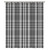 Alioyoit Bathroom Shower Curtain with Hooks Buffalo Plaid Grey and Black Polyester Fabric Bath Curtain for Shower Room Bathhouse Shower Curtain for Bathroom Dormitory Hotel Bathtub Decoration