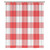 Alioyoit Bathroom Shower Curtain with Hooks Buffalo Plaid Red Polyester Fabric Bath Curtain for Shower Room Bathhouse Shower Curtain for Bathroom Dormitory Hotel Bathtub Decoration