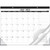 Desk Calendar 2023-2024 - Large Desk Calendar 2023-2024, Jul. 2023 - Dec. 2024, 22" x 17", Large Ruled Blocks, Tear Off Design, 2 Corner Protectors & 2 Hanging Hooks