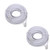 TOYAYAYO 20-Ft Telephone landline Extension Cord Cable Cord with Standard RJ-11 6P4C Plug (White 6M, 2Pack)