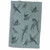 3dRose PS Animals - Grey Blue Birds Chic Animal Collage - Towels (twl-155834-1)