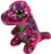 Ty Flippable STOMPY The Pink/Green Sequin Dinosaur - 6"