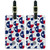 Graphics & More Luggage Suitcase Carry-on Id Tags Texas State Flag, White