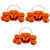 STOBOK 18 Pcs Halloween Pumpkin Bucket Mini Buckets Plastic Container Plastic Candy Jars Candy Pail Basket Pumpkin Candy Holder Jack o Lantern Halloween Bucket Pumpkin Design Candy Holder