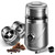 SHARDOR Adjustable Coffee Grinder Electric, Grain mills, Herb, Nut, Spice,Coffee Bean Espresso Grinder with 2 Removable Stainless Steel Bowl, Silver