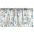 Ambesonne Yellow and Blue Window Valance, Spring Nature Inspired Pattern Flower Scrapbook Style, Curtain Valance for Kitchen Bedroom Decor with Rod Pocket, 54" X 12", Grey Yellow
