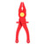 Plastic Pliers Electrician Pliers Insulated Cutter Multi Functional Plastic Cutting Pliers Stripper Hand Tools for Instrument Installation