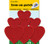 Iron On Patches - Red Heart Patch 7 pcs Iron On Patch Embroidered Applique A-150