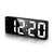 KeeKit Digital Alarm Clock, LED Alarm Clock with 6.5in Large Display, Upgraded LED Desktop Clock with USB Port for Charging, Snooze Function, 3 Adjustable Brightness for Bedroom, Home & Office