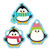 Big Dot of Happiness Holly Jolly Penguin - DIY Shaped Holiday & Christmas Cut-Outs - 24 Count