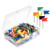 Sunmns 300 Pieces Map Flag Push Pins Tacks, Assorted 7 Colors