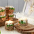 Lallisa 12 Pcs Wedding Wood Tealight Candle Holder Bridal Shower Tealight Holder Rustic Thank You Gifts Wooden Cylinder Candle Holders for Table Centerpieces Wedding Party Favors for Guests
