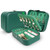 batifine Travel Jewelry Case, PU Leather Small Jewelry Organizer for Women Girls, 2 Layer Travel Jewlery Box for Rings, Earrings, Necklaces, Bracelets (Green) batifine Travel Jewelry Case, PU Leather Small Jewelry Organizer for Women Girls, 2 Layer Travel Jewlery Box for Rings, Earrings, Necklaces, Bracelets (Green)