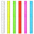 12 Inch Kids Ruler Clear Plastic Rulers for Kids School Supplies Home Office, Assorted Colors Ruler with Centimeters and Inches, Straight Shatterproof Rulers Standard Ruler School Ruler (6)