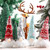 4 Pieces Lighted Tomte Gnomes Ornaments, Swedish Handmade Plush Gnomes Santa Elf Hanging Decoration for Christmas Tree Wall Table Home Decor