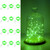 LoveNite LED Fairy String Lights, Battery Operated Starry Firefly Lights 6.6ft 20 LED Waterproof Silver Copper Wire Mini Lights for Mason Jar Wedding Christmas Party Decor (12 Pack, Green)